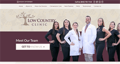 Desktop Screenshot of lowcountryclinic.com