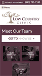 Mobile Screenshot of lowcountryclinic.com